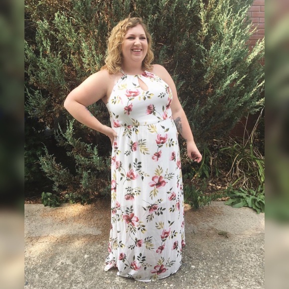 Torrid Floral Maxi - Picture 3 of 3